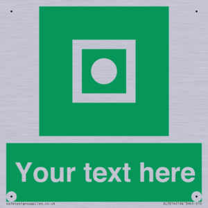 Custom sign safe condition Shipboard general alarm